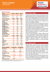 Equity Update - January 2016 - ICICI Prudential Mutual Fund