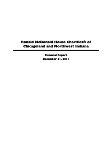 2011 Audit Report - Ronald McDonald House Charities® of
