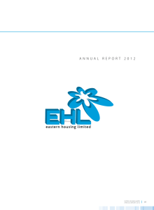 annual report 2012 - Eastern Housing Ltd.