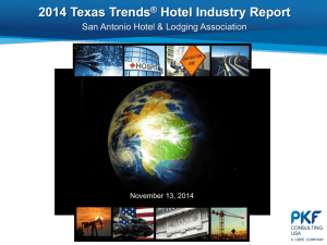 2014 Texas Trends® Hotel Industry Report