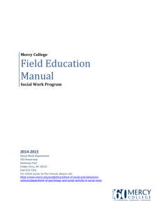 Field Education Manual