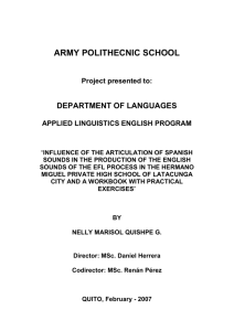 army polithecnic school - Repositorio Digital ESPE
