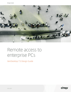 Secure Remote Access to Enterprise PCs