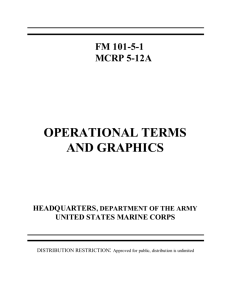 FM 101-5-1 - OPERATIONAL TERMS AND GRAPHICS