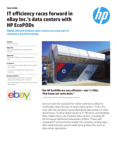 HP Performance Optimized Datacenters| IT Case Study |eBay| HP