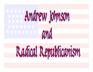 Administration of Andrew Johnson