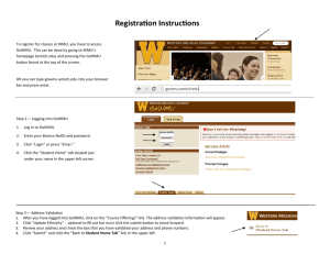 How to register for classes—a visual instruction guide