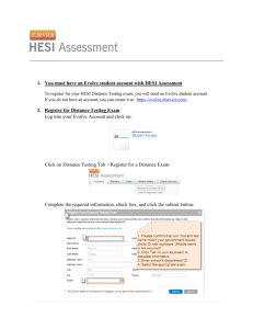 HESI Admission Assessment (A2)