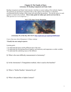 Ch8 Family Of Stars Study Guide PDF