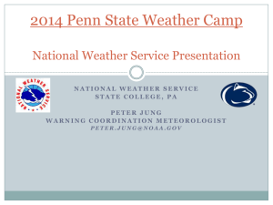 Skywarn - Penn State Meteo Computing System Home Page