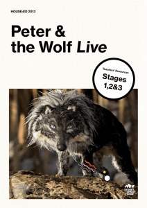 Peter & the Wolf live
