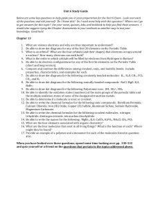 Unit 6 Study Guide Below are some key questions to help guide you in