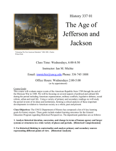The Age of Jefferson and Jackson