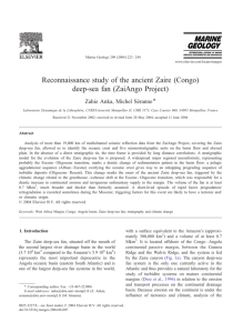 Reconnaissance study of the ancient Zaire (Congo) deep