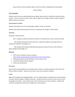 Forces and Motion Basics _Student Worksheet_Level 1