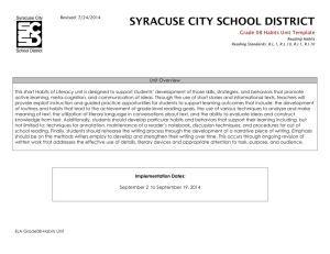 The Syracuse City School District