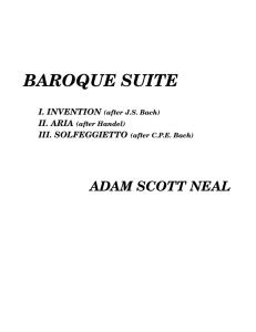 baroque suite - Adam Scott Neal