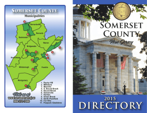 2015 Directory - Somerset County