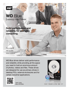 WD Blue™ Desktop Hard Drives - Product Overview