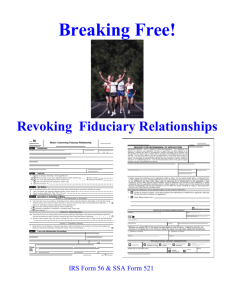 IRS Form 56 Revoking Fiduciary Relationships