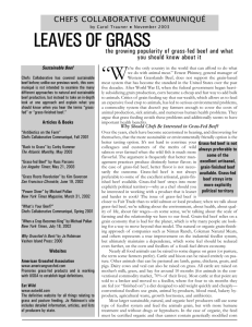 article on grass