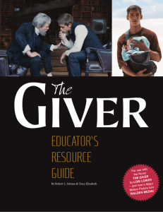 The Giver Educator's Resource Guide