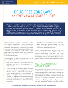 Drug-Free Zone Laws - The Sentencing Project