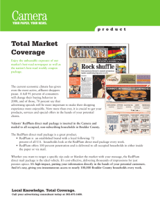 Total Market Coverage - Boulder Daily Camera