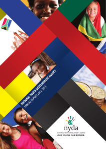 NYDA Annual Report 2012 - National Youth Development Agency