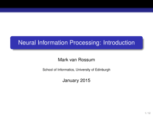 lecture slides (single page) - School of Informatics