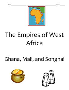 The Empires of West Africa - local.brookings.k12.sd.us