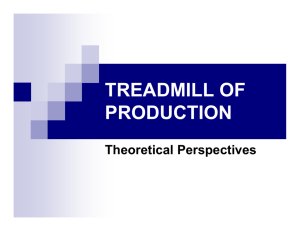 TREADMILL OF PRODUCTION