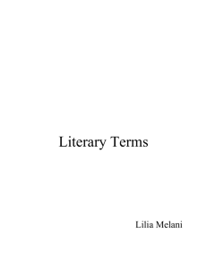 Literary Terms - Academic Home Page
