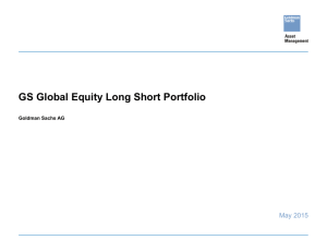 GS Global Equity Long Short Portfolio