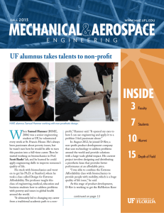 2013 Fall Newsletter - Mechanical and Aerospace Engineering