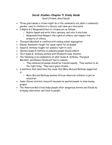 Social Studies-Chapter 5 Study Guide