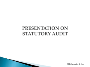 September2015_Statutory Audit Update