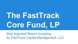 Risk Adjusted Return Investing by FastTrack