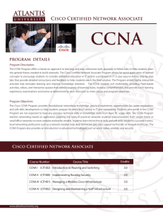 CCNA - Atlantis University