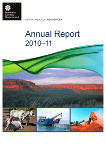 Annual Report 2010/11 (Department of Resources)