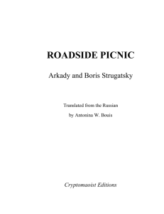 roadside picnic - Seventeen Moments in Soviet History
