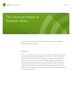 Financial Overview: The Financial Impact of Pressure Ulcers