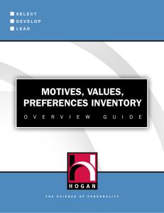 motives, values, preferences inventory