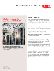 White Paper: Modernize Your Legacy Systems AND Cut