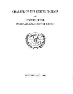 Charter of the United Nations - United Nations Treaty Collection