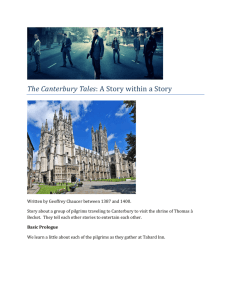The Canterbury Tales: A Story within a Story