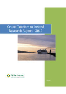 Report on Cruise Tourism in Ireland 2010