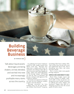 Building Beverage Business