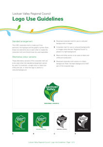 Logo Use Guidelines - Lockyer Valley Regional Council