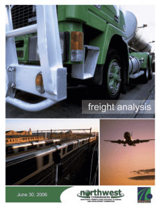 Freight Analysis - Northwest Commission